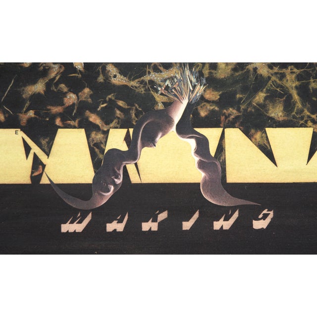 Black "Artist Making Money" Satirical Bond Paperwork Collage by Mickey "Kano" Kane For Sale - Image 8 of 9