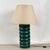 Vintage Italian Table Lamp in Green Ceramic, 1980s For Sale - Image 4 of 9