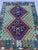 Art Deco 4'5" X 5'10" Green Afghan Chobi Kazak Geometric Wool Flatweave Kilim Rug For Sale - Image 3 of 16