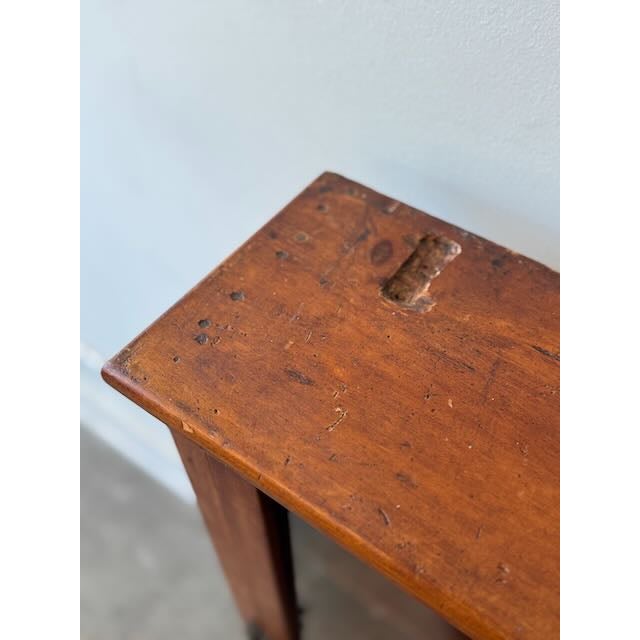 1900 - 1909 Antique Pine Display Case For Sale - Image 5 of 11