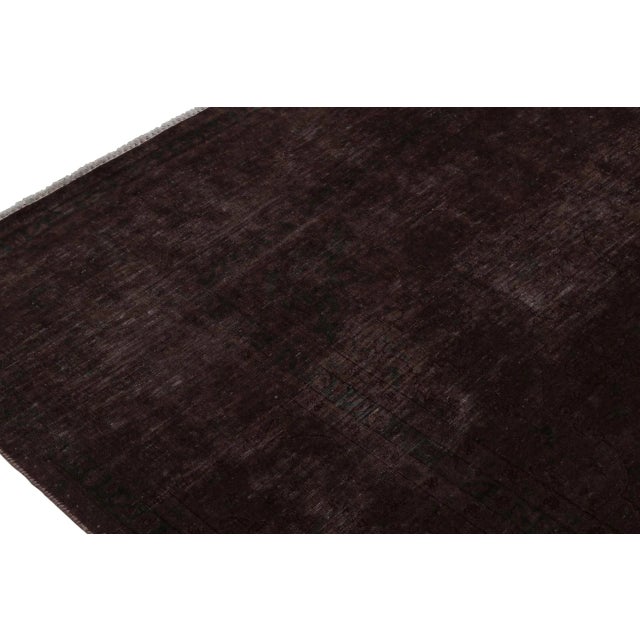 1970s Vintage Persian Rug in Brown by Rug & Kilim For Sale - Image 5 of 7