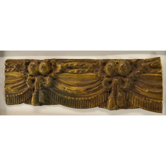 Art Nouveau Mid 19th Century French Valance, Repousse Framed For Sale - Image 3 of 4