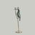 Mid-Century Modern Vintage Silver Plate Candelabra With Toucan by Emilia Castillo For Sale - Image 3 of 9