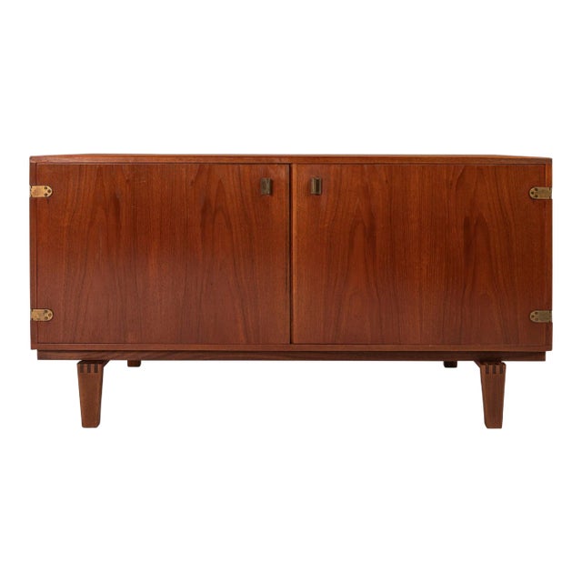 Teak 2-Door Sideboard / Buffet by Peter Lovig Nielsen for Dansk Designs, circa 1950s For Sale
