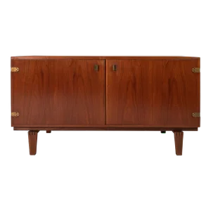 Teak 2-Door Sideboard / Buffet by Peter Lovig Nielsen for Dansk Designs, circa 1950s