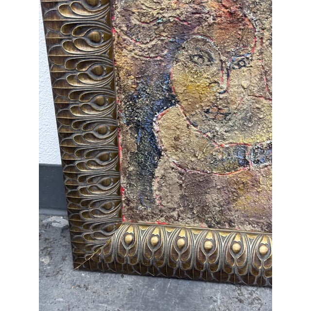 Circa 2010 Yang Yang Fresco Serries-the Couple For Sale - Image 11 of 12