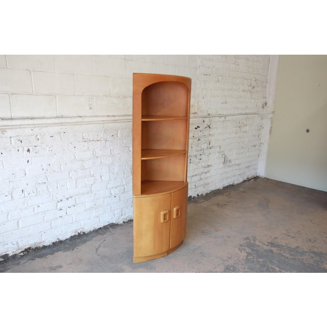 Heywood Wakefield MidCentury Modern Corner in Wheat Chairish