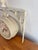 Metal Vintage Kensington Railway Station Wall Clock, Double Sided For Sale - Image 7 of 9