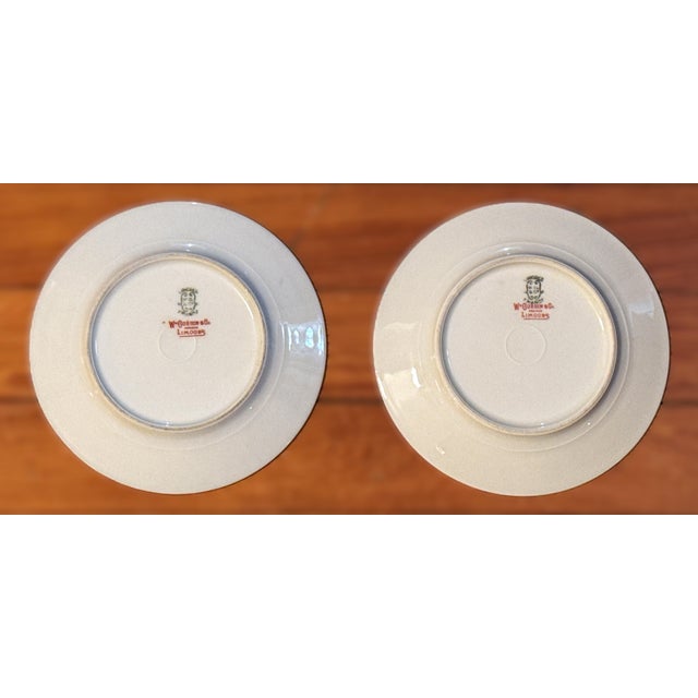 French Limoges Bird of Paradise Plates - 6 1/4" For Sale In New York - Image 6 of 7