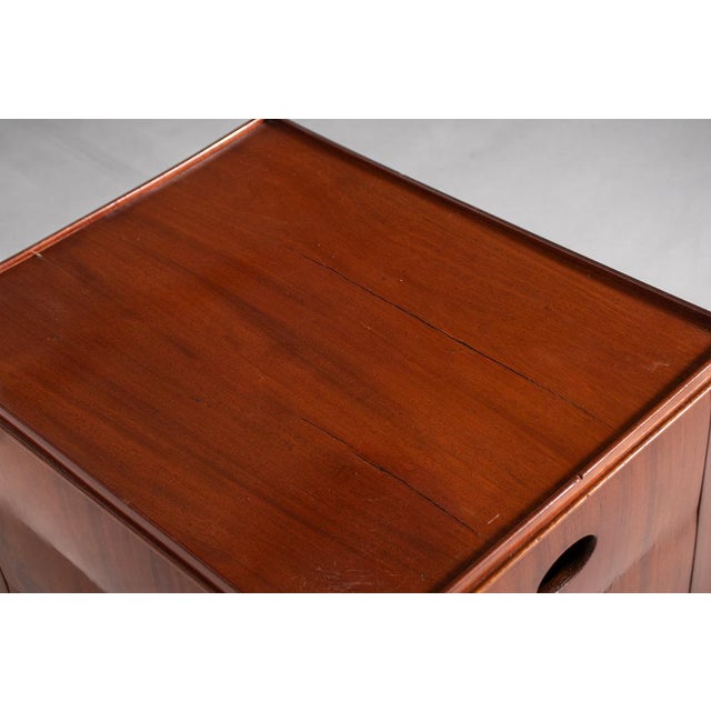 Antique Nightstand with Roller Door, 19th Century For Sale - Image 14 of 16