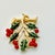 1970s 1970s Vintage Boho Chic Americana Christmas Holly Branch With Berries Brooch, Jonette Jewelry For Sale - Image 5 of 6