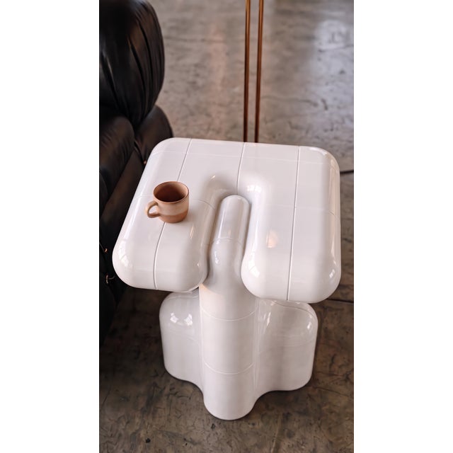 White U - 001 Side Table by Rollo Studio For Sale - Image 8 of 10
