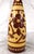 Mid-Century Modern 1920s Tan Over Red Glass Cut to Clear Decanter For Sale - Image 3 of 8