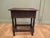 This is a beautifully carved Oak Joint Stool with a linen fold design around the sides and twining leaves on the top, it...