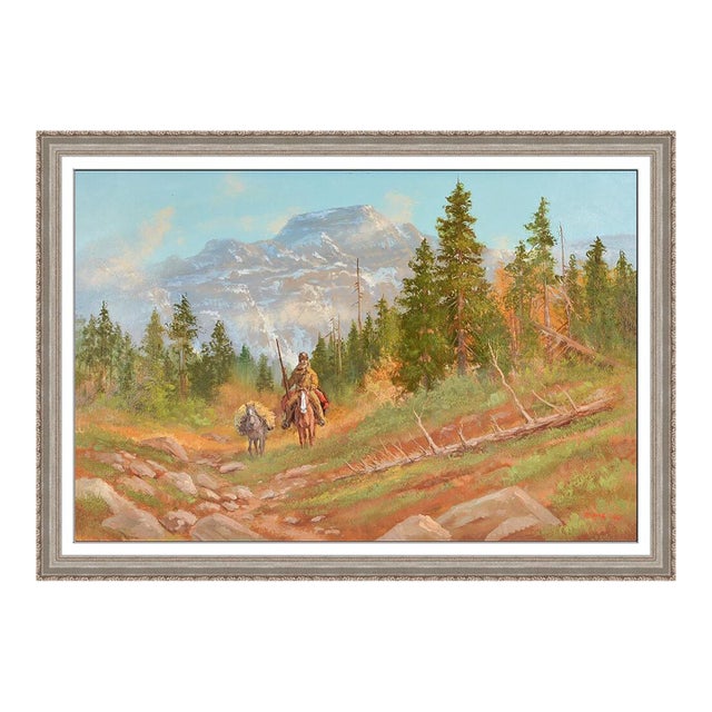 Late 20th Century Rider Of The Wild, Mark Ogle For Sale