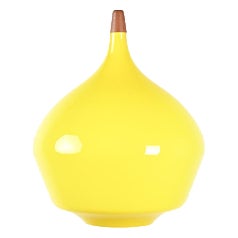 Yellow Pendant Light from Holmegaard For Sale