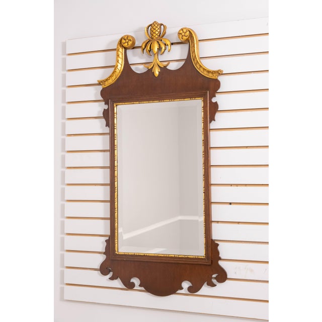 AGE • Approx: 30 Years Old DETAILS • Beveled Glass Mirror • High Quality Construction • 18th Century Design • Chippendale...