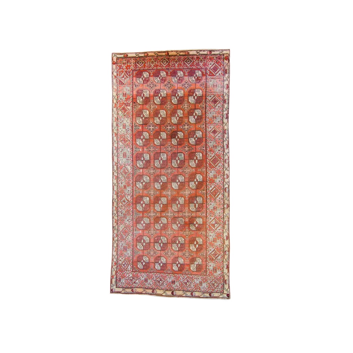 House of Séance - 1920s Vintage Khotan Samarkand Wool Large Earth-Toned ...