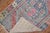 Blue Vintage Zabihi Collection Turkish Lavender Pink Anatolian Small Rug - 2'7" x 3'11" For Sale - Image 8 of 8
