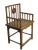 Double Happiness Chinese Antique Arm Chair For Sale - Image 4 of 10