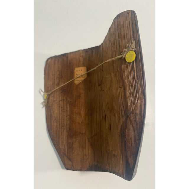 William (Billy) Robertson Pacific North Coast Cedar Bear Mask For Sale In Tampa - Image 6 of 8