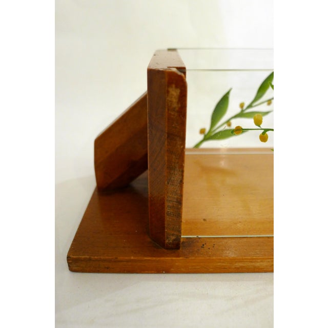 Brown Large Art Deco Biscuit Tin, 1930s For Sale - Image 8 of 13