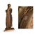 Carved Wooden Statue of Holy Person, 17th Century For Sale - Image 3 of 6
