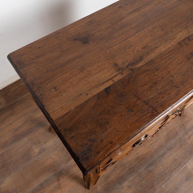 18th Century Portuguese Chestnut Side Table With Drawer For Sale - Image 12 of 15