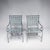 Neoclassical Mid 20th Century Brown Jordan Florentine Three-Piece Patio Set in Speckled Charcoal Finish, 3 Pieces For Sale - Image 3 of 8