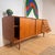 Danish Teak Credenza with Sliding Doors and Drawers, 1960s For Sale - Image 4 of 6