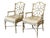 Ferguson Copeland Ferguson Copeland Pavillion Dining Chairs, Set of Six, Fretwork Rattan, Target Back, Vintage For Sale - Image 4 of 12
