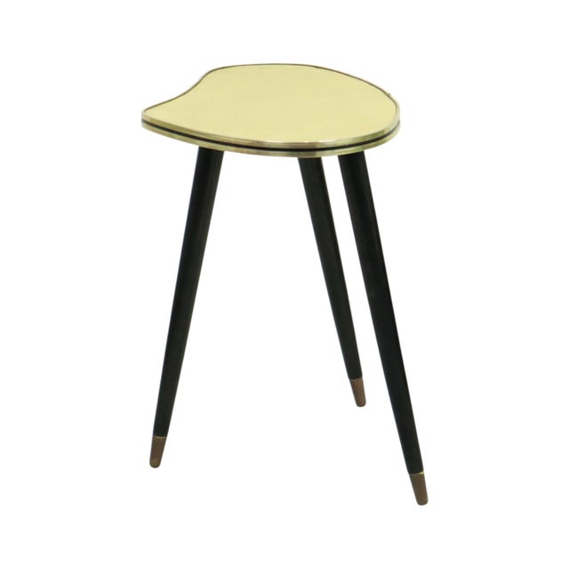 1950s Vintage Rockabilly Plant Table with Conical Legs, 1950s For Sale - Image 5 of 15