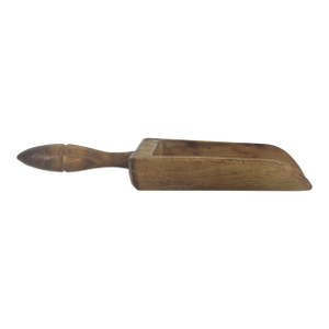 Antique Wood Kitchen Scoop