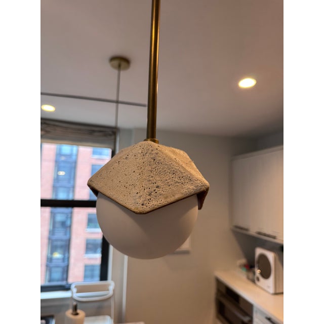 Selling two John Sheppard Studio Meteor Pendants - a stunning designer piece that blends sculptural craft with modern...