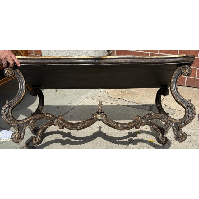 Panache for Michael Taylor Gratelli Coffee Cocktail Table For Sale In Los Angeles - Image 6 of 7