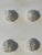 Abstract Minimalist Plaster Wall Art Painting For Sale In Miami - Image 6 of 6