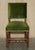 Antique Victorian Green Desk Chair from Edward & Roberts For Sale - Image 4 of 18