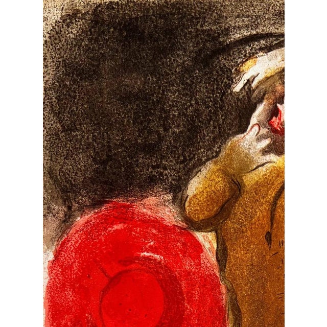 Modern Marc Chagall, Meeting of Ruth and Boaz, 1960, Lithograph For Sale - Image 3 of 7