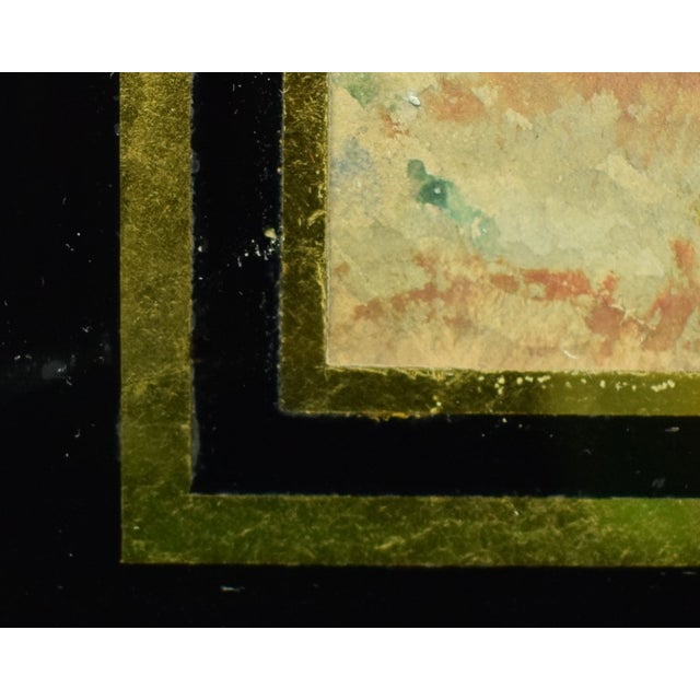 Late 19th Century Huntsman Clearing Water Fence C1898 Gouache by H. W. Standing For Sale - Image 5 of 9