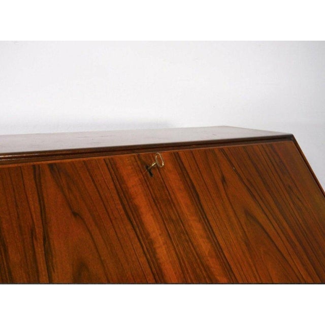 Vintage Slanted Flap Secretary For Sale - Image 11 of 16