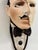 Large Phantom of the Opera Style Plaster Wall Mask Sculpture For Sale - Image 4 of 12