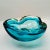 Flavio Poli Italian Ligh Blue Ashtray in Murano Glass by Flavio Poli for Seguso, 1960s For Sale - Image 4 of 8