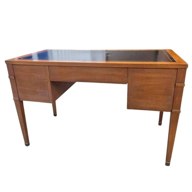 Wood Vintage Sligh Lowry Writing Desk For Sale - Image 7 of 13