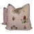 Schumacher "Elmslie Embroidery" in Petal 22" Pillows-a Pair For Sale