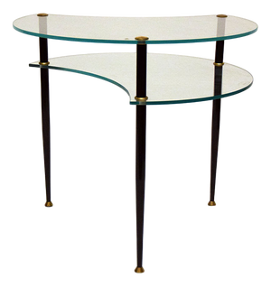 Asymmetrical Coffee Table by Edoardo Poli for Vitrex, 1960s