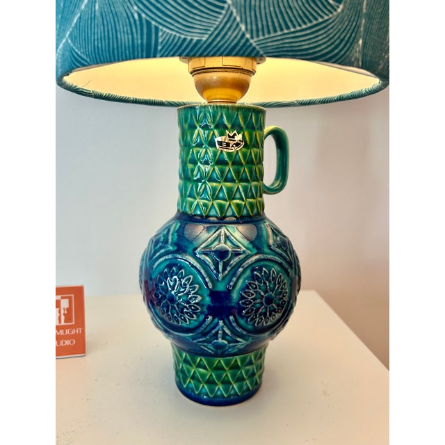 Small Wireless Table Lamp from Bay Keramik, 1960s For Sale - Image 4 of 10