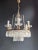 Vintage chandelier, tenderly and professionally restored in Berlin. Its electrical wiring is tailored to US...