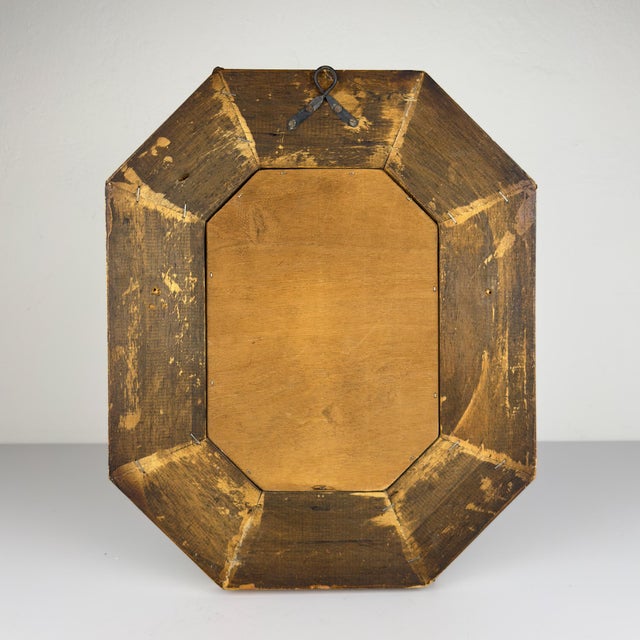 Vintage Octagonal Murano Mirror, Italy, 1950s For Sale - Image 18 of 18