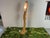 Italian Sculptural Woven Cane Floor Lamp, 1980s For Sale - Image 9 of 13