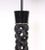 1950s James Mont Carved Black Ebonized Wood Table Lamp For Sale - Image 12 of 13